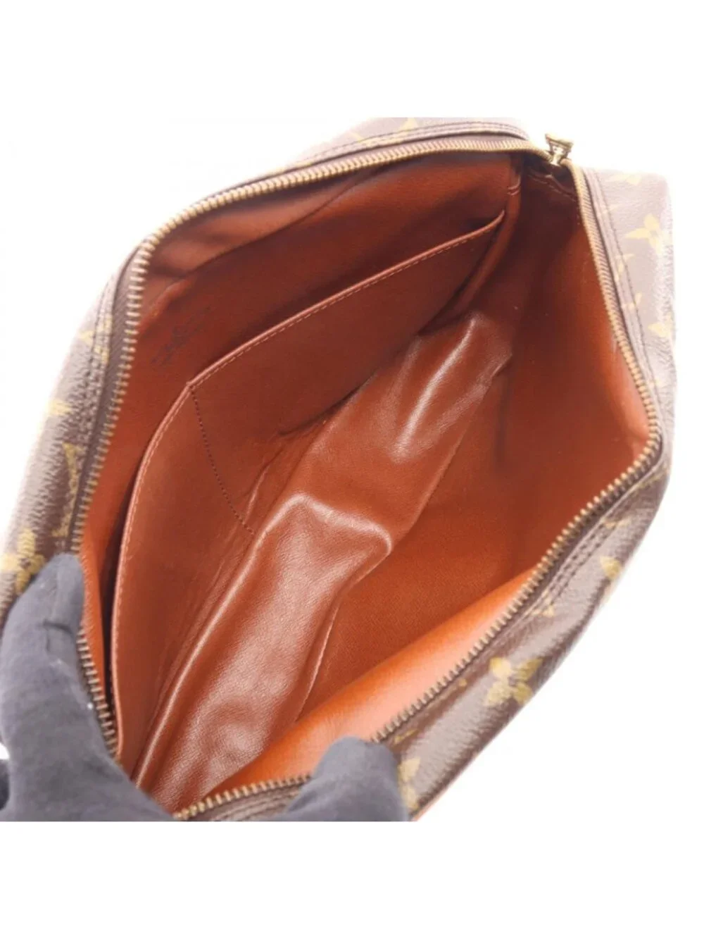 Louis Vuitton Clutch Compiegne 28 Monogram Canvas Leather